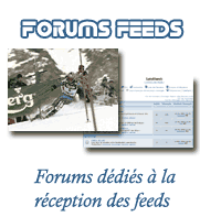 Forums feeds