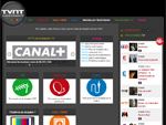 Capture d'écran du site TVNT